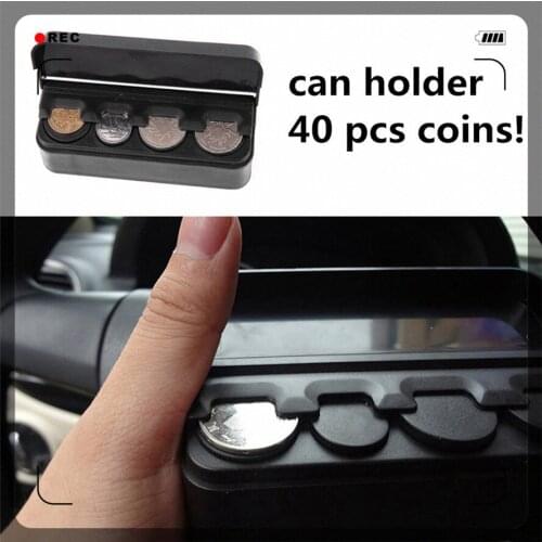 Car Coin Organizer Case Change Storage Container for Infiniti QX50 Q QX80 Q50 Prototype QX30 Q60 Q70 Synaptiq Q80 IPL FX
