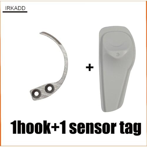 Key detacher hook for 58Khz eas system super security tag remover 1piece and 1 sensor tag security tag