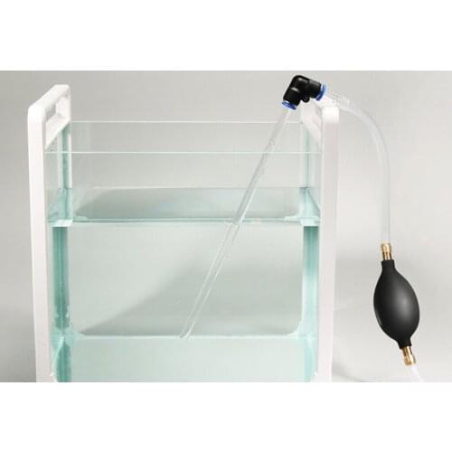 Fish Tank Gravel Cleaner -Siphon Vacuum Aquarium Cleaning Pump Kit for Water Changing and Gravel Cleaning