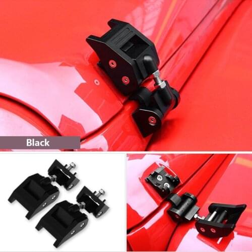 Metal Engine Hood Latch Lock Catches Kits for Jeep Wrangler JK Unlimited Rubicon 2008 2009 2010 2012 2013 2014 2015 2016 2017
