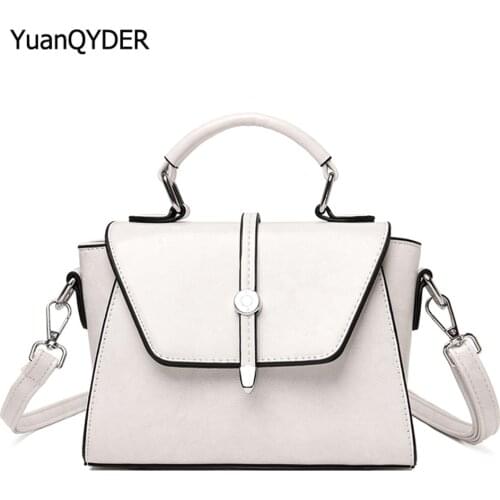 New Multifunctional Design Ladies Solid Color Messenger Bags High Quality Leather Women Shoulder Bag Casual Mobile Phone Bags