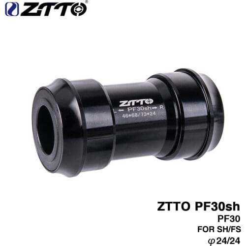 PF30sh PF30 24 Adapter bicycle Press Fit Bottom Brackets for MTB Road Mountain bike Parts Prowheel 24mm Crankset chainset