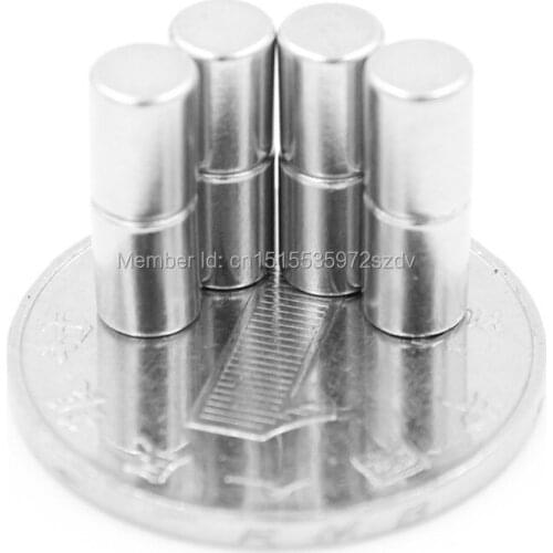 1000pcs Strong Round Dia 5mm x 6mm N35 Rare Earth Neodymium Magnet Art Craft Fridge 5x6mm