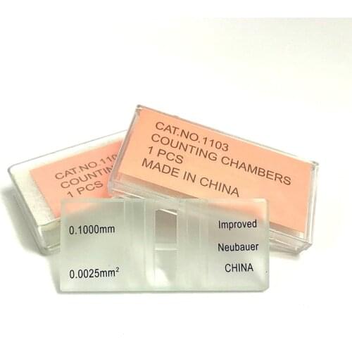 Counting Chamber Neubauer Chamber For Counting Blood Cells Counting Chamber Improved Neubauer Hemocytometer 1 Pcs