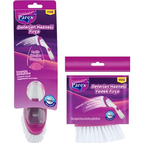 Detergent Cups Brush + Spare