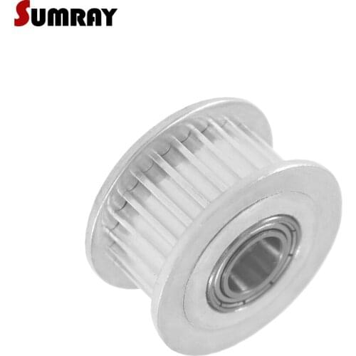 SUMRAY Idler Pulley XL 30T With teeth Bore 8/10/12/15mm Width 11mm Idler Timing Pulley For 3D Printer