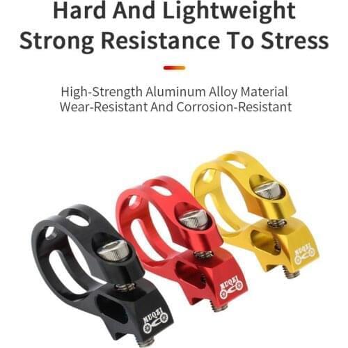 Bike Straight Hanging Bicycle Front Derailleur Clamping Ring Bike Derailleur Converter Adapter Switch Stand Bicycle Accessories