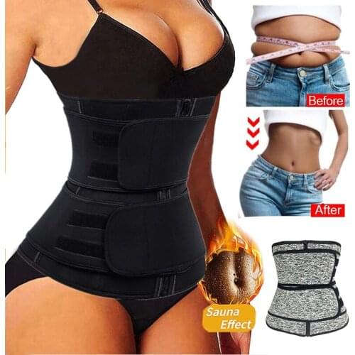 Women Waist Trainer Neoprene Body Shaper Slimming Sheath Belly Reducing Shaper Tummy Sweat Shapewear Faja Workout Shaper Corset