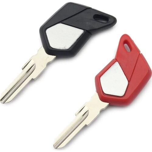 4.4CM Can Loaded With Chips 1 Blank Motorcycle Keys Replacement Cut Blade For MV Agusta F3