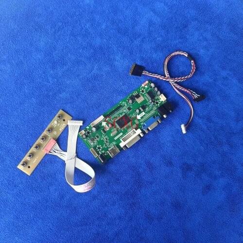 40 Pin LVDS M.NT68676 DVI VGA HDMI-compatible 60Hz WLED 1366*768 LCD screen drive controller board Fit LTN116AT06/LTN116AT07 Kit