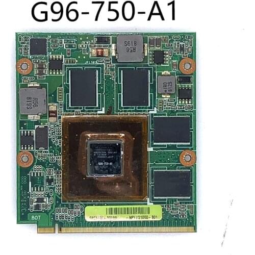 60-NPYVG1000 G50V 08G2015GV20I 08G2015GV20Q 9700M GT G96-750-A1 DDR3 512MB Video Card for ASUS M50 M50V G50V G50VT G71V