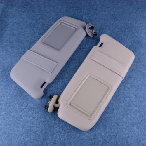 DWCX 74320-06780-B0 Car Left Front Driver Side Sun Visor Block Shade Fit for Toyota Camry 2007 2008 2009 2010 2011
