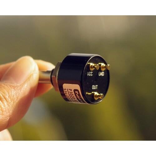 2PCS/Lot Non-contact Angle Sensor Displacement Sensor Digital Potentiometer 0-360 degrees no dead Angle Measure Position Sensor