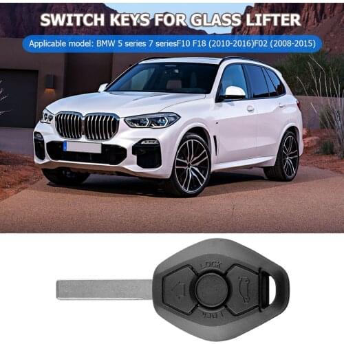 For BMW E81 E46 E39 E60 E61 E63 E38 E83 ABS 3 Button Remote Control Car Key Box Replacement Shell Auto Replacement Accessories