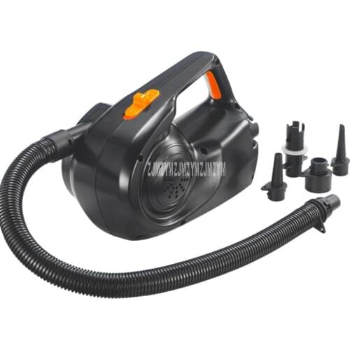 Electric Air Pump Dual Use Air Inflation/Suction Can Be Charged Pump For Inflatable Tent/Boat/Bed Inflatable Suction Pump HT-338