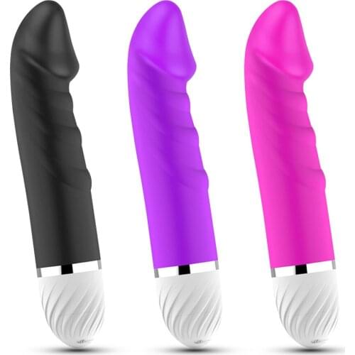 EXVOID Strong Vibration Erotic Vibrating AV Stick Silicone Vaginal Stimulate Dildo Vibrator G Spot Massager Sex Toys for Women