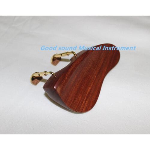 2PCS NEW Natural rosewood VIOLIN CHINREST Ear shape 4/4 chin rest Violin Parts