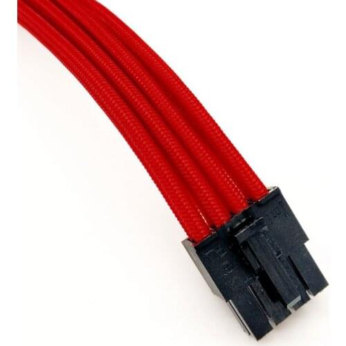 Male to Female Red Power Extension Cables use for 24PIN Motherboard / 8PIN GPU/8PIN CPU/6PIN GPU 18AWG Transfer Cable