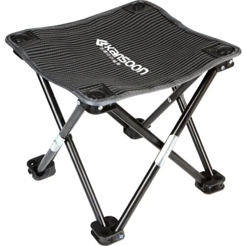 L24 Outdoor Foldable Chairs Portable Quick Folding Stool for Camping Beach Fishing Strong Chaise Ultralight 0.68kg Capacity 90kg