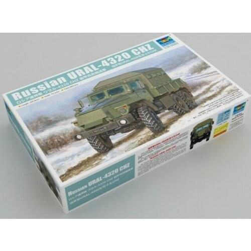 Trumpeter 01071 1/35 Russian URAL-4320 CHZ truck model kit- 2020 New