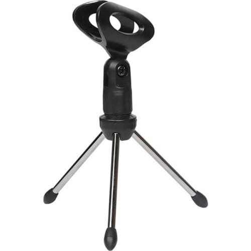 Small Tripod Stand Conference Live Broadcast Shockproof Microphone Support