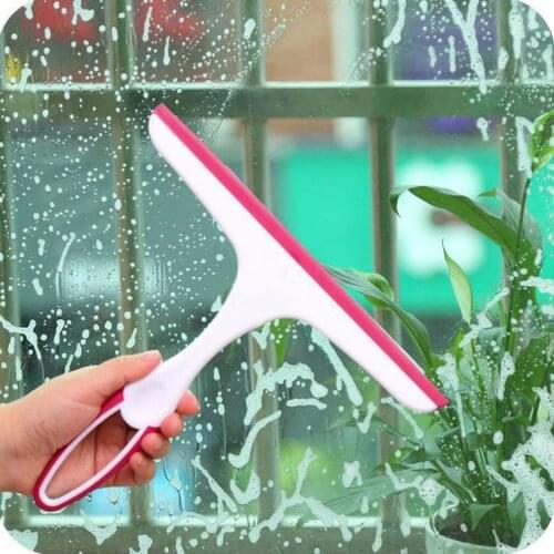 Glass Window Wiper Soap Cleaner Squeegee Shower Bathroom Mirror Car Blade Brush Household Cleaning Tools Accessories