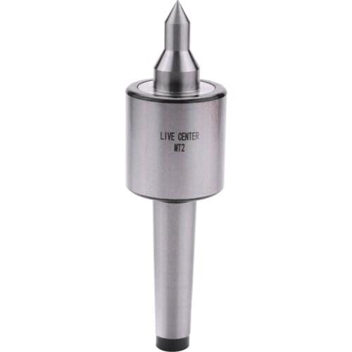 MT2 0.001 Accuracy 5000 Rpm Max Steel Lathe Live Center Taper Tool Triple Bearing CNC Live Revolving Milling Center Taper Machin