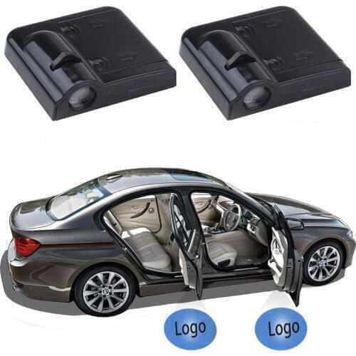 2pcs Car Door Light LED Projector Logo Welcome Ghost Shadow For Ford Focus MK2 MK3 2 3 Fiesta MK7 Ranger Mondeo MK4 Fusion Kuga