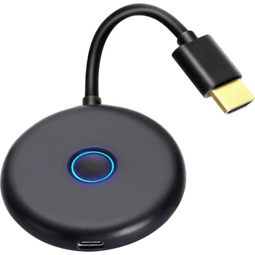 Smart Dual Frequency HDMI Wireless Display Receiver 2.4G 5G WiFi 4K 1080P Screen Cast Mirroring Adapter Dongle Display Pusher