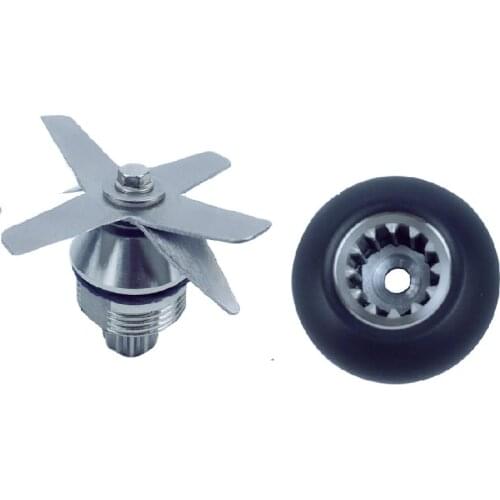 Durable Quality Stainless Steel Silver+Black Blade And Drive Socket Combo Kit For Vitamix Blender Parts