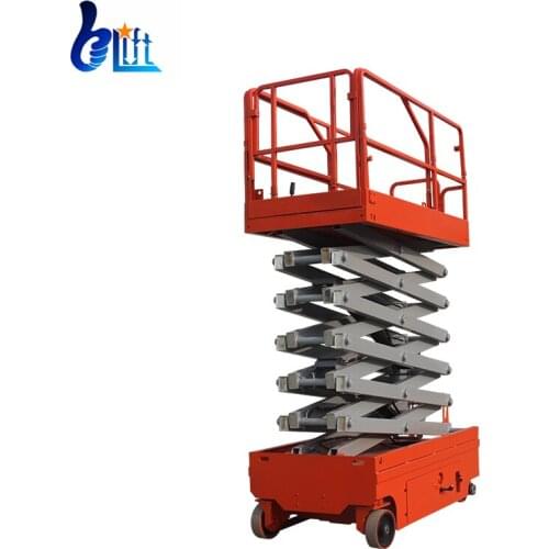 High End Quality Height 6m Self Propelled Mobile Lifting Jack Electric Platform Lift