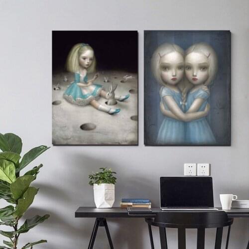 5D DIY Diamond Painting Weird Poster Fairy Tale World Posters Diamond Embroidery Sale Cross Stitch Mosaic Home Decorative