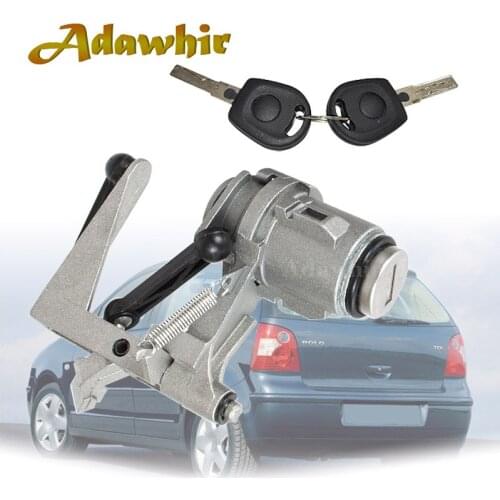 6Q6827297D for 2002-2010 VW Polo 2003-2014 VW Golf Tailgate Lock & Keys Rear
