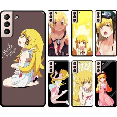 Anime Monogatari Shinobu Phone Cover For Samsung Galaxy S21 S20 Ultra Note 20 Note 10 S8 S9 S10 Plus S20 FE Case