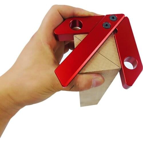 Woodworking center scriber square center scriber 45 degree 90 degree right angle scriber