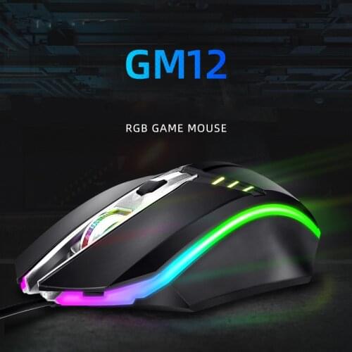 Gaming Mouse Computer Mouse Gamer Gaming Mause Gamer Mice Game 2400DPI Optical USB Game Computer Laptop GRB Gaming Mouse