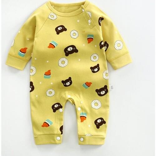 2021 New Fashion Newborn Infant Baby Romper Boy Girls Romper Jumpsuit O-neck Outfits Autumn Spring Baby Clothes Bodysuit