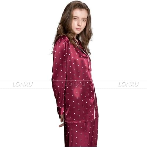 LONXU Women's Long Sleeve Pajamas