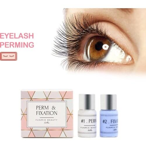Funmix DIY Lashes Lifting Kits With Rods Glue Eye Lashes Eyelash Perming Kit Cilia Lifting Extension Perm Set Makeup Tools TSLM2