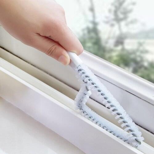 Kitchen Bathroom Window / Wash Station / Flume / Crevice Cleaning Brush Practical Clean Tool Home Cleaning Supplies