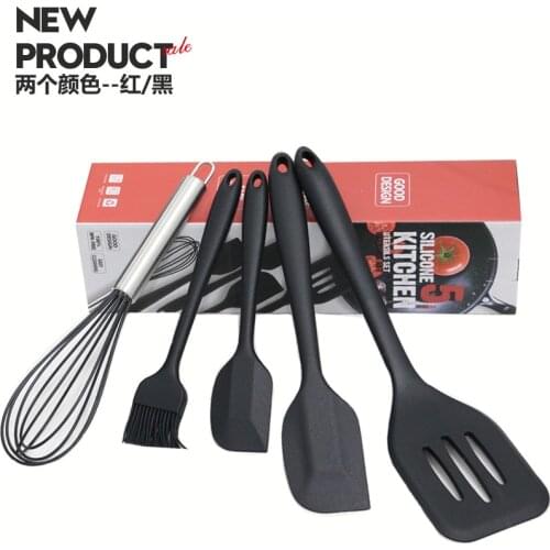 Silica Gel Kitchen Five KitchenTools Baking Tools Silica Gel Scraper Cake Tools baking cook