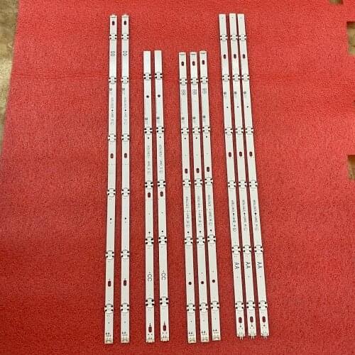10pcs LED backlight strip for LG 60UJ6309 60UJ6300 60UJ6050 60UJ630V 60UJ634V 60UJ63_UHD_A B C D NC600DGE AAFXC EAV63673006