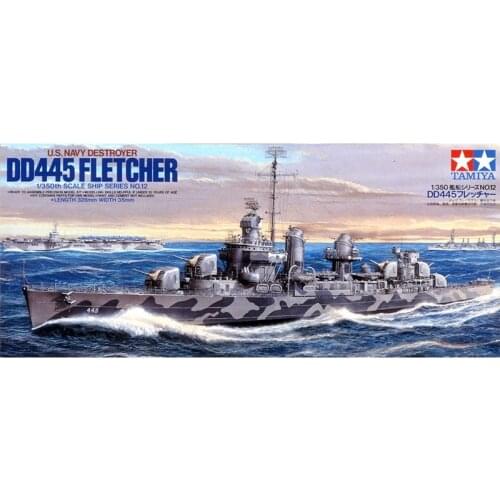 Tamiya America Inc 1/350 US Navy DD445 Fletcher 78012