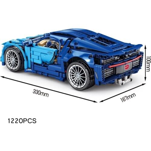 Technical 1:14 scale building block super sport car Bugattis chiron model vehicle steam assembly bricks toys for boys gifts