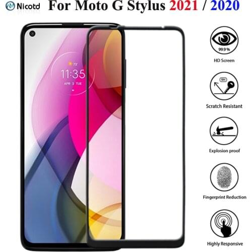 1-3Pcs Protective Glass On For Motorola Moto G Stylus 2020 6.4" XT2043 XT2043-4 Tempered Glass For Moto G Stylus 2021 6.8"XT2115