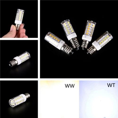 360 Degree E12/E14 Halogen 33Pcs LED Light Bulb 5W 220V SMD Ceramic Lamp Replace For Candle Crystal Chandelier Refrigerator