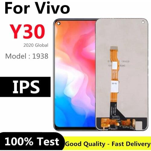 6.47" For Vivo Y30 1938 LCD DIsplay Touch Screen Digitizer Assembly Replacement for Vivo Y30 LCD