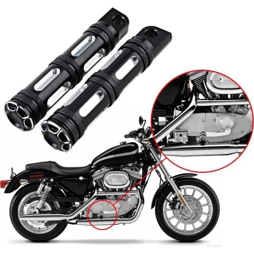 Sportster Motorcycle Handlebar Hand Grip Foot Peg 5pcs For Harley XL 883 1200 48 Models 1996 1997 1998 1999 2000 2001 -2015