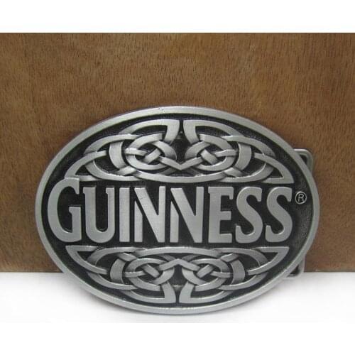 BuckleClub wholesale retro zinc alloy celtic knot belt buckle western cowboy jeans gift belt buckle FP-03517 pewter finish