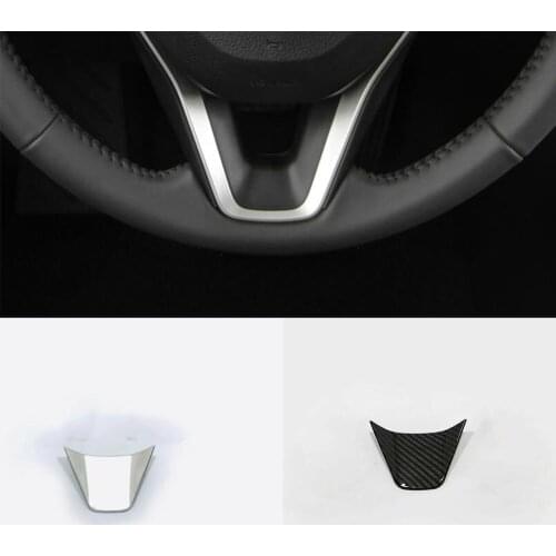 For Toyota Rav4 2019 2020 2021 Car Detector Sticker Cover Steering Wheel Interior Kit Trim Lamp Frame Parts Auto Accessories